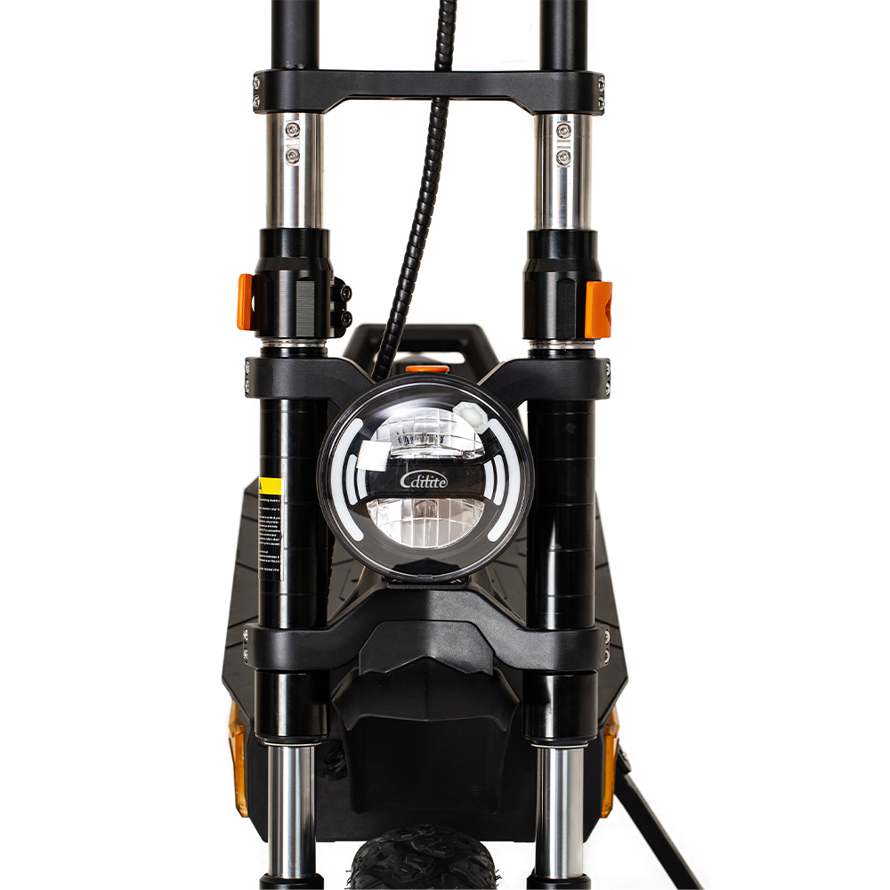 KuKirin G4 Max Electric Scooter front view showcasing advanced design and technology.