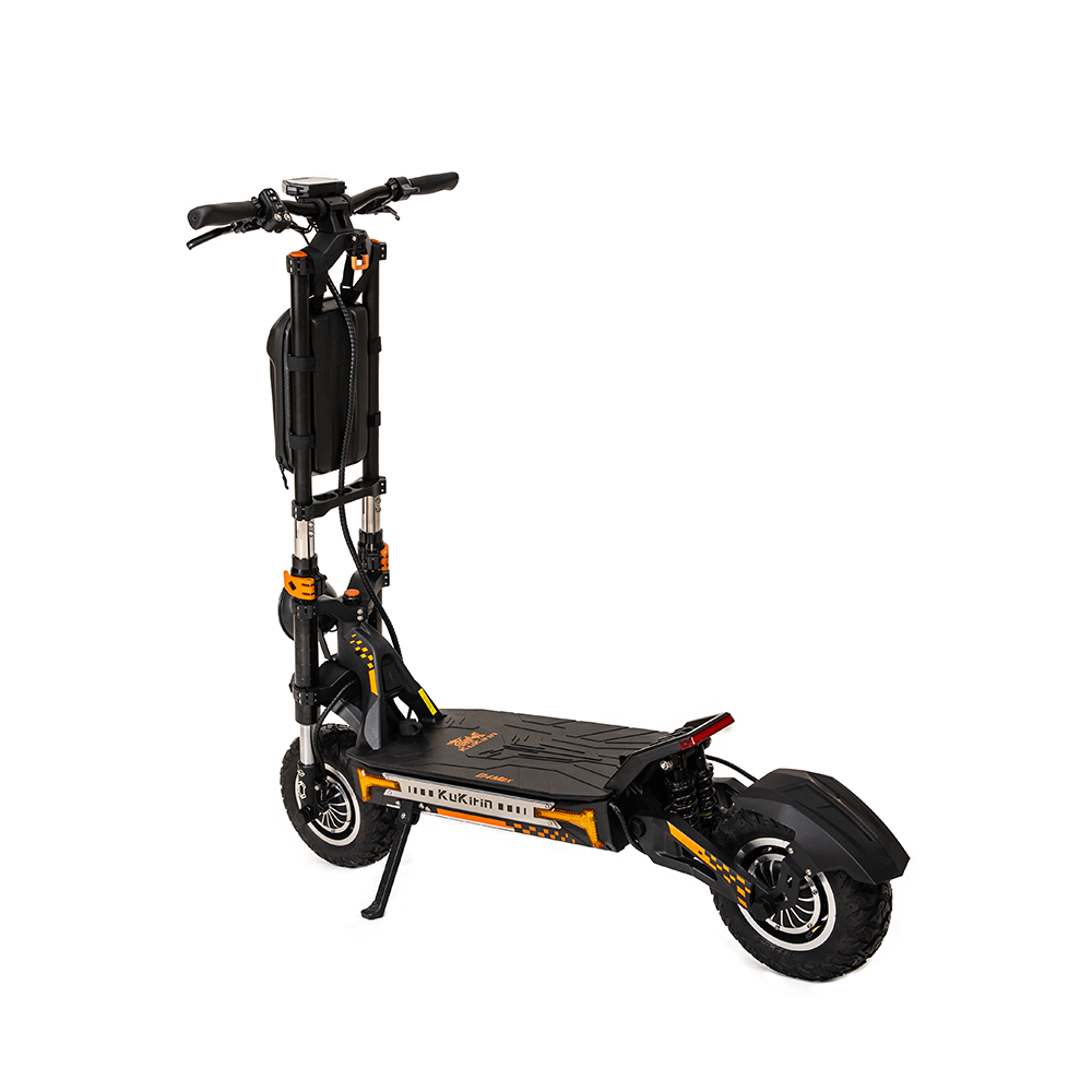 KuKirin G4 Max Electric Scooter in profile view showcasing its robust design and high-torque motor for urban commuting.