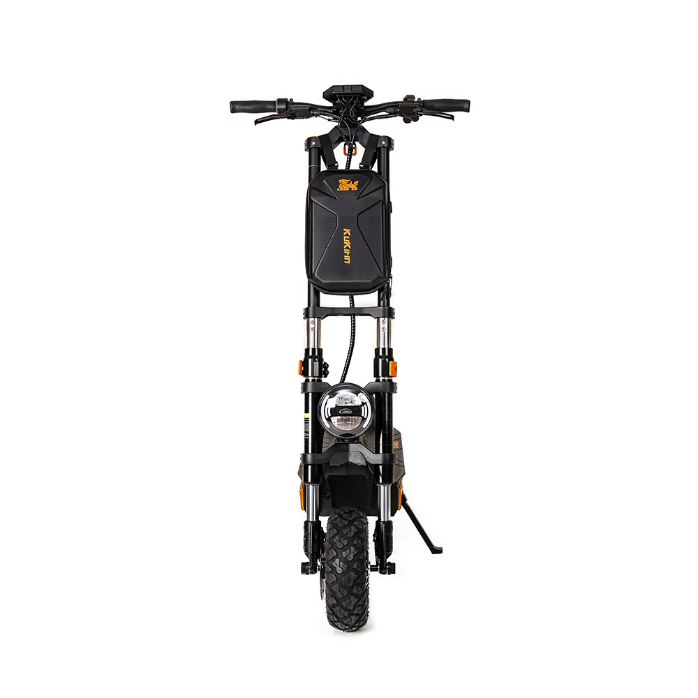 Front view of the KuKirin G4 Max Electric Scooter showcasing its rugged design and high-performance features.