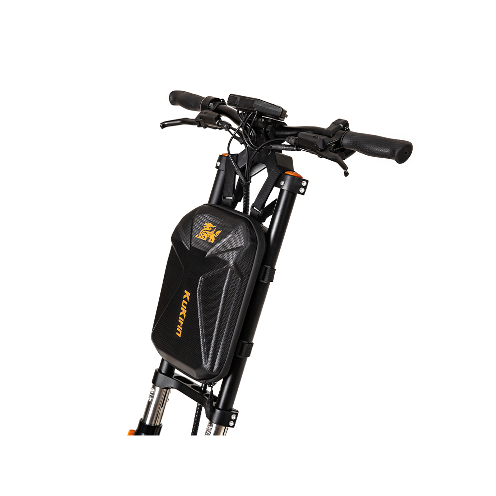 KuKirin G4 Max Electric Scooter handlebar and battery design, showcasing modern urban commuting technology.