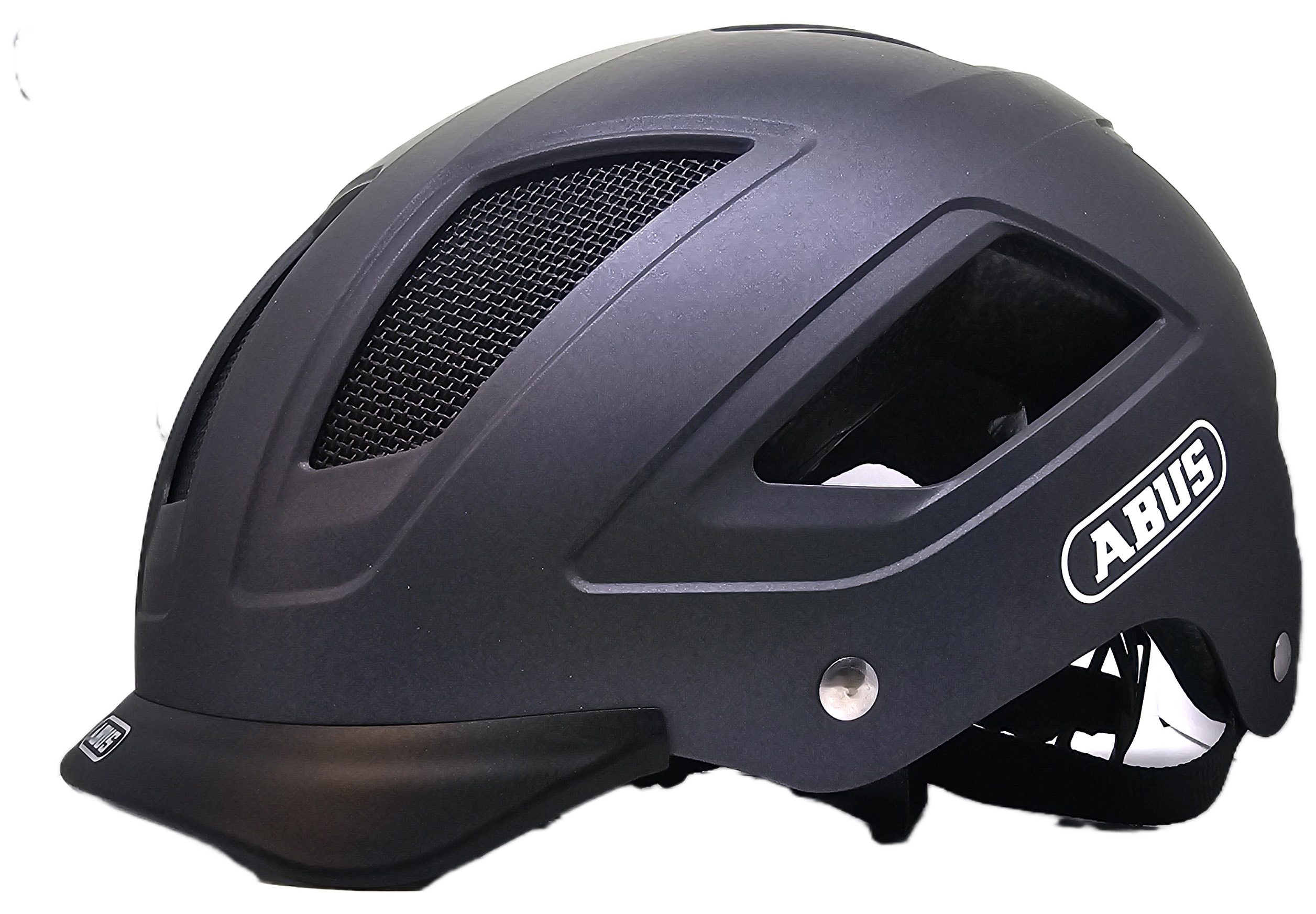 ABUS Hyban 2.0 Helmet - Medium / Large with strong hard shell and large air intakes for safety.