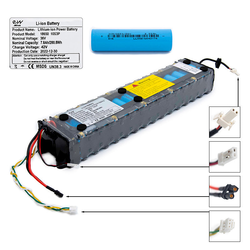 XIAOMI M365 / 1s / Essential / Mi 3 Battery LG 36V 7.8Ah
