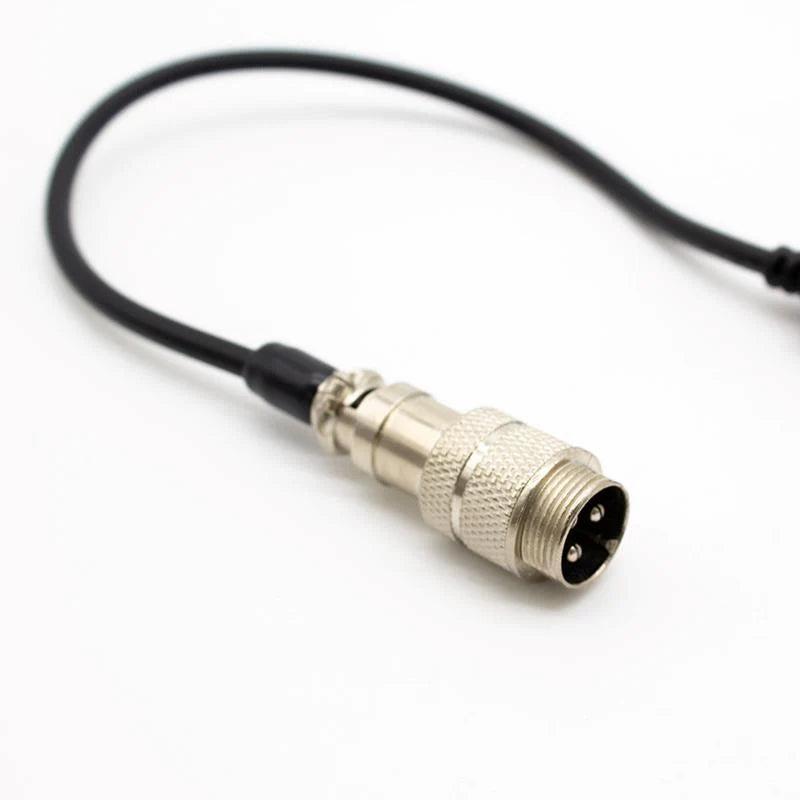 GX16 Adapter connection cable showcasing XLR connector for versatile audio connectivity.