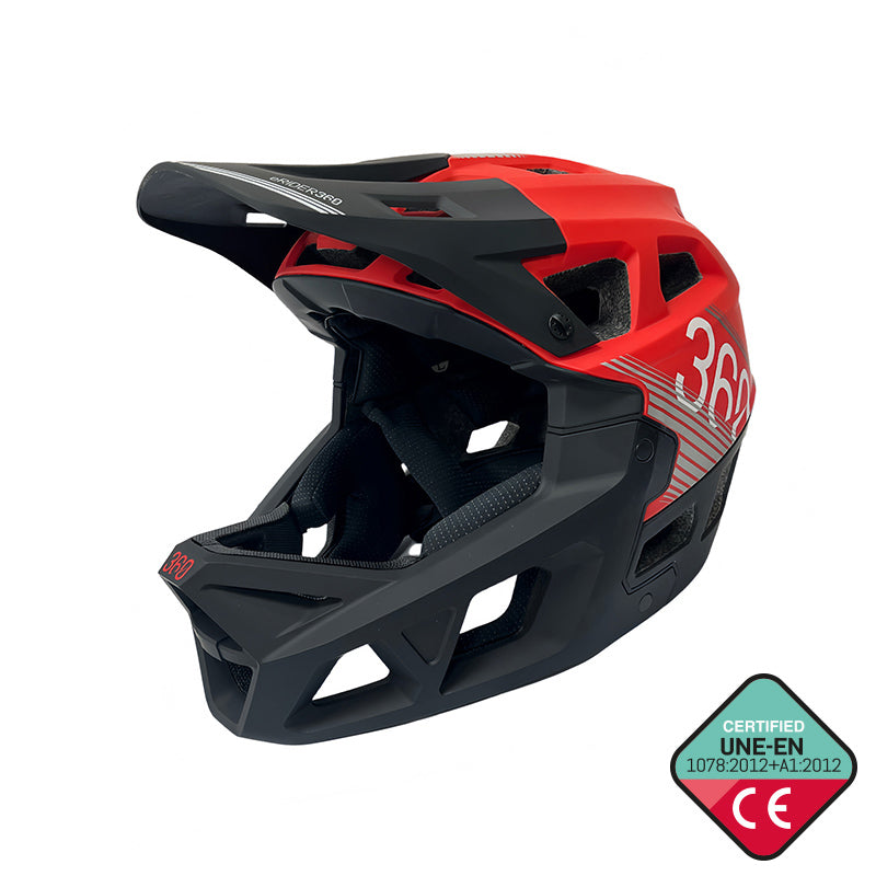 INTEGRA Sport helmet red and black size M