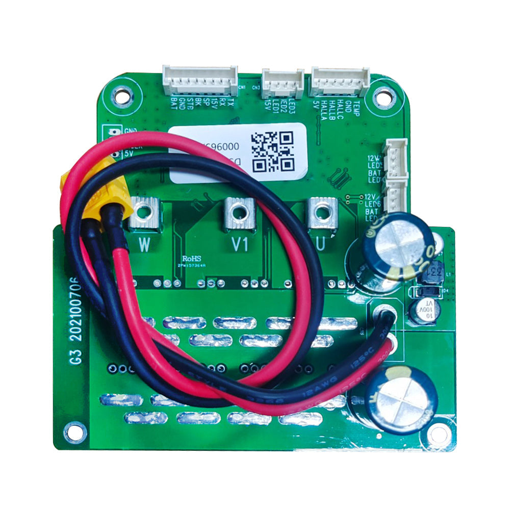 KuKirin G3 Controller circuit board with precision electronics and power connections.