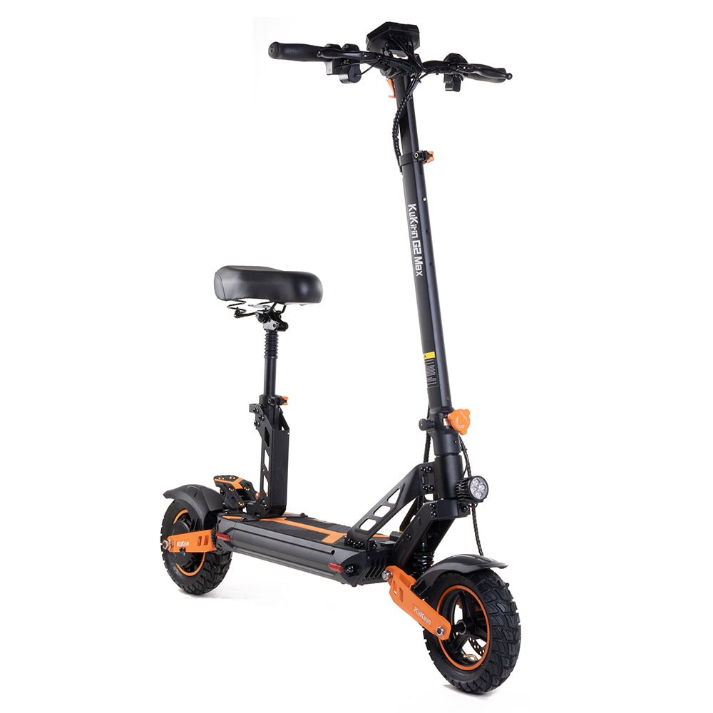 KuKirin G2 Max Electric Scooter - High-Performance Ride with a rugged frame and comfortable seat