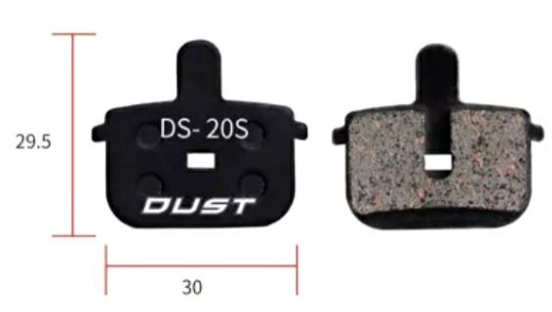 Risk DS-20S High-Performance Low-Fade Disc Brake Pads