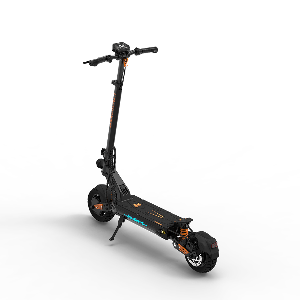 KuKirin G2 Master Electric Scooter in sleek black design, highlighting its advanced technology and strong build for urban mobility.