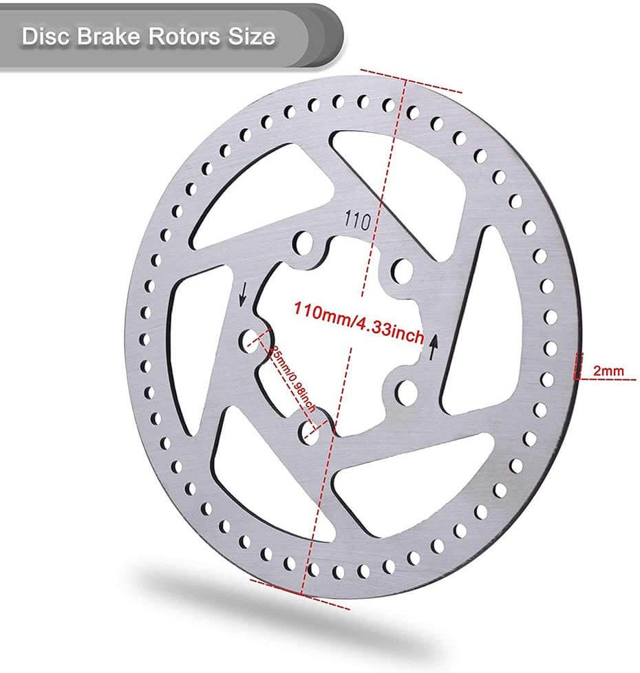 110mm Disc brake Replacement Part for Xiaomi M365 electric scooter