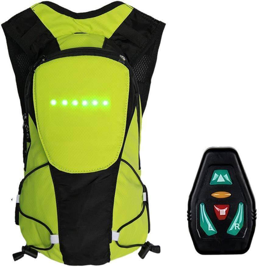 5L LED High-Vis Backpack Turn Lights for Electric scooter / Cycling - EZBikes