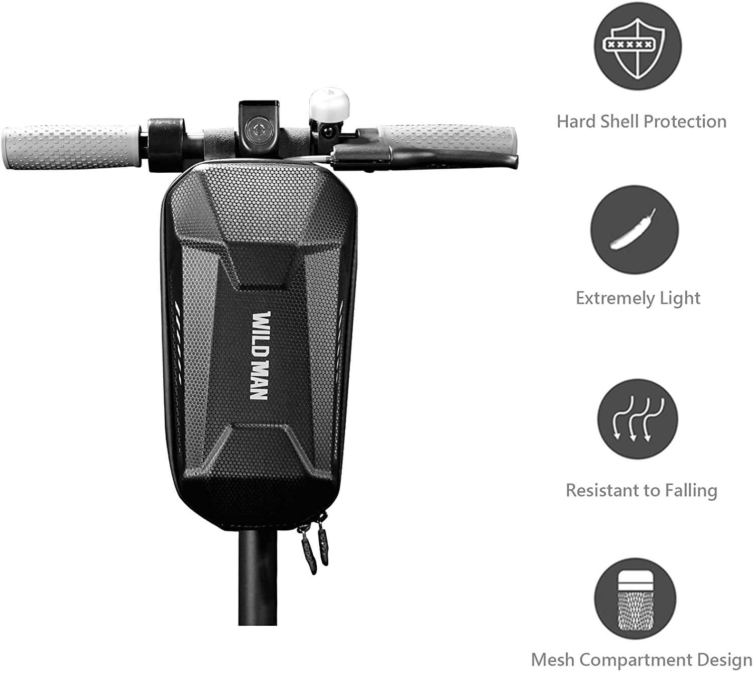 WILD MAN storage Bag M365 pro case for all electric scooters or bikes