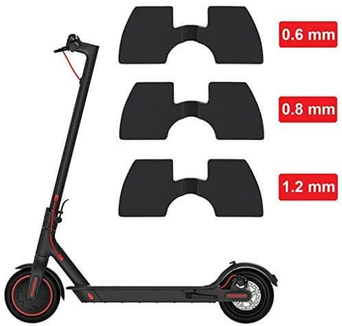 Vibration damper 3pcs 0.6/ 0.8/1.2mm for XIAOMI Mijia M365/Pro Electric Scooter