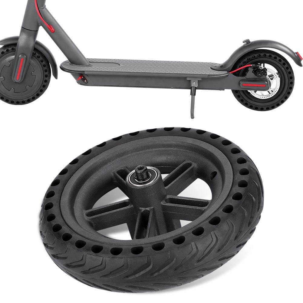 The complete back wheel with puncture-free tire for Xiaomi M365 electric scooter