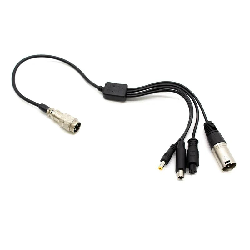 GX16 Adapter with DC8MM/DC5525/XLR connectors for versatile connectivity and reliable performance.