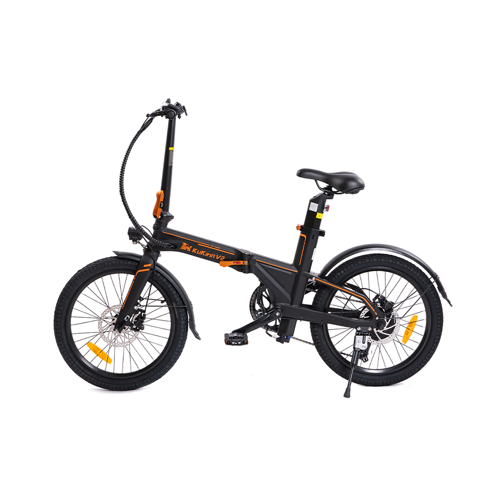 Kugoo Kirin V2 - light foldable electric bike 250W for Adults and Teens
