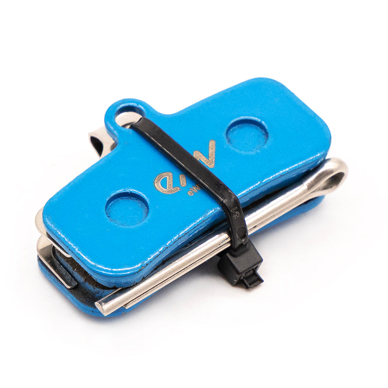Brake Pads (Ceramic) KuKirin G4 Max / Surron Brake Pads in blue, designed for optimal braking performance