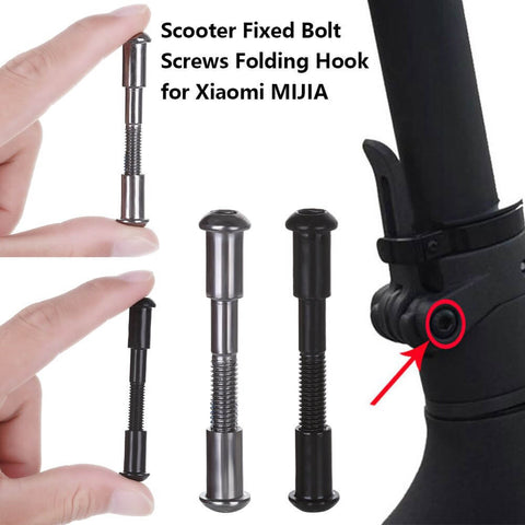 E-Scooter Lock Screw Bolt For XiaoMi M365 Electric Kick Scooter Folding  Shaft Metal Fixed Bolt Nuts Replacement Accessories Part