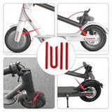 Front & Rear Wheel Reflective Strips Stickers for Xiaomi Mijia M365/Pro electric scooter