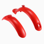 2 Red Front and Rear Fenders Mudguard replacements compatible with Xiaomi M365/Pro Electric Scooter