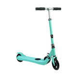 Front electric push scooter for kids or a child with adjustable height