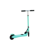 Back of an Urban Drift Electric Kick Scooter for Kids Child Boy in Blue
