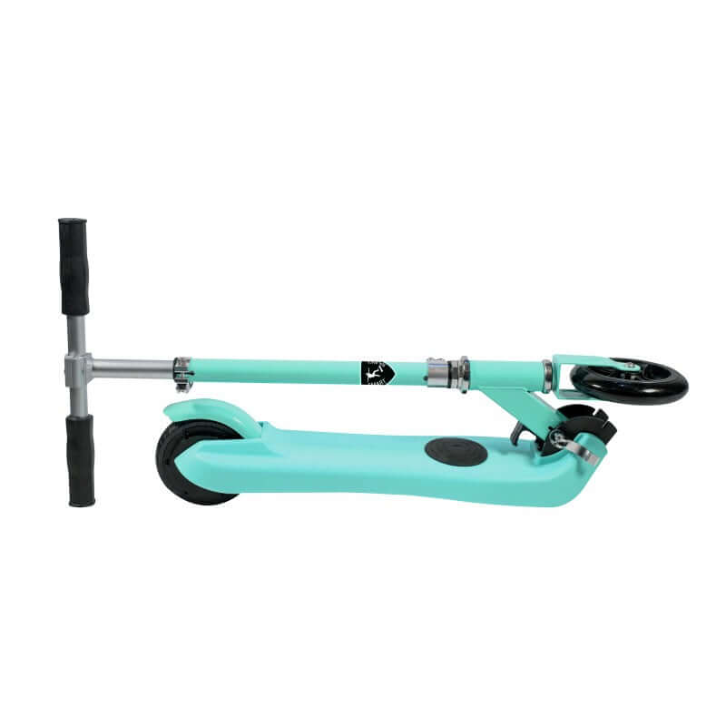 Folded Urban Drift Electric Kick Scooter for Kids Child Boy in Blue