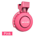 GUB -  Powerful & waterproof USB rechargeable Horn electric scooters, bikes, mopeds in Pink