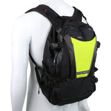 LED High-Vis Vest that hooks to existing Backpacks for Electric Scooter bikes, walking or running