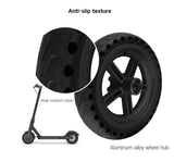 The complete back wheel with puncture-free tire for Xiaomi M365 electric scooter